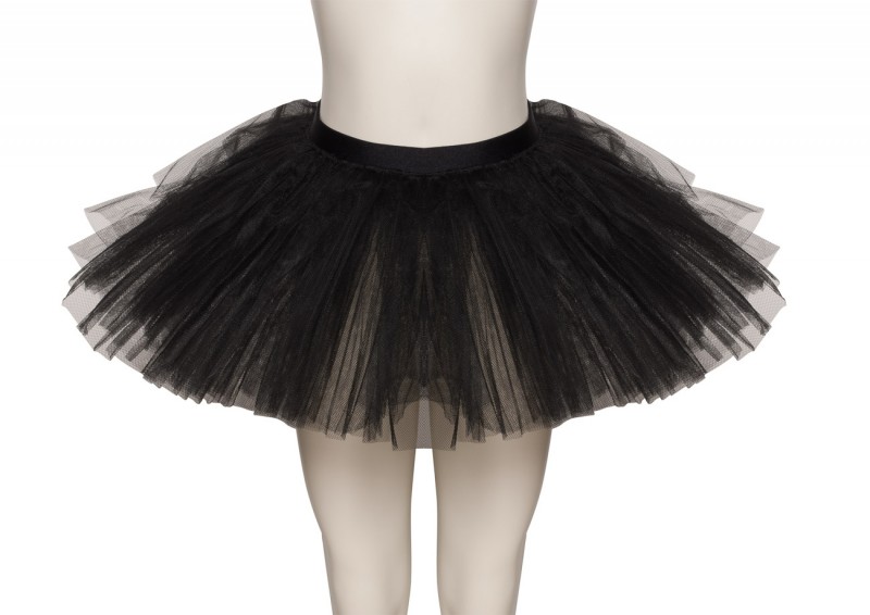 Elevé Dancewear | Long Mesh Asymmetrical Ruched Ballet Skirt