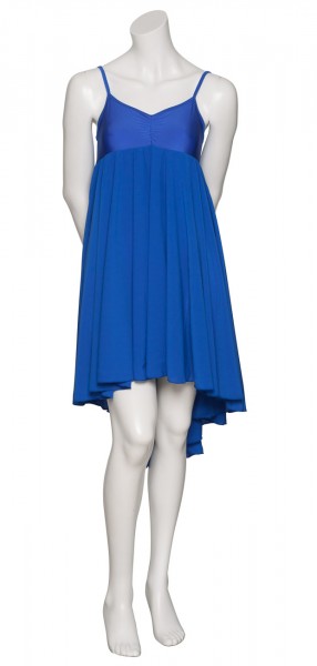 Royal Blue Lyrical Dress Contemporary Ballet Dance Costume