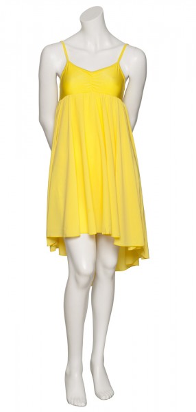Child S Yellow Lyrical Dance Costume Ballet Dress Pretty Picture 