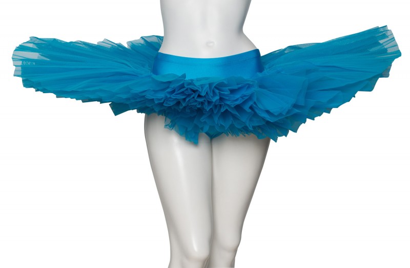 Girls Ladies Royal Blue Ballet Dance Fancy Dress 3 Net Layer Tutu Skirt By Katz 
